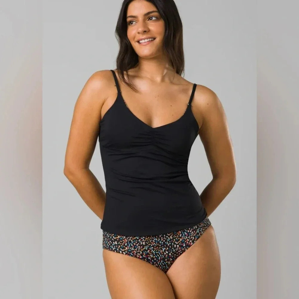 Prana Jess Reversible Tankini & Gemma Reversible Bottoms, alotta dots - Picture 13 of 16